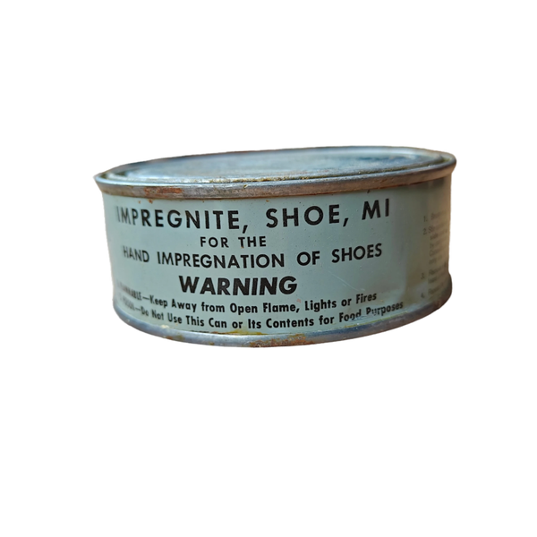 WWII US Shoe Impregnite Tin