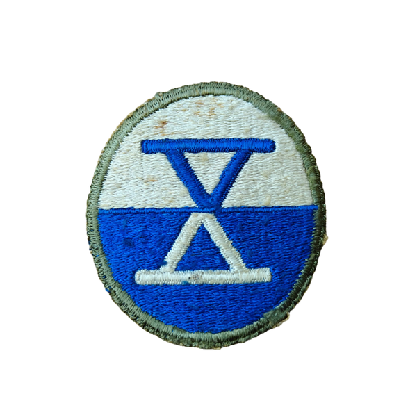 WWII US 10th Army Corps Patch 1