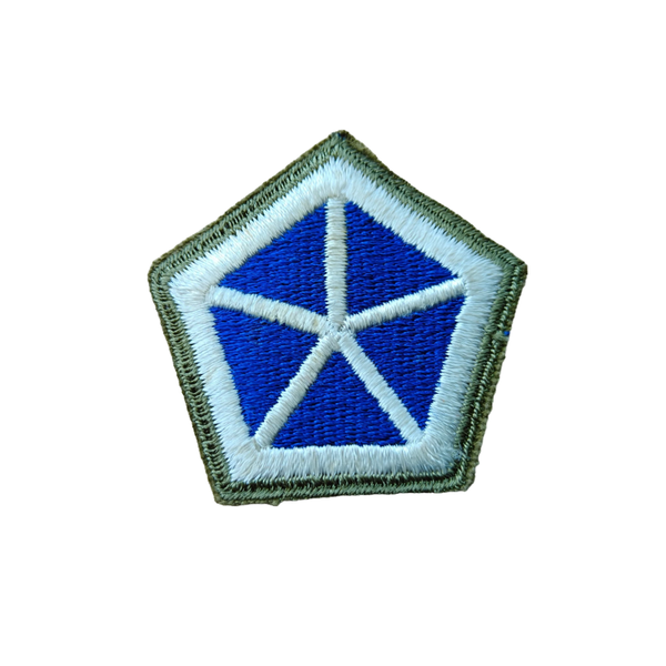 WWII US 5th Army Corps Patch Greenback