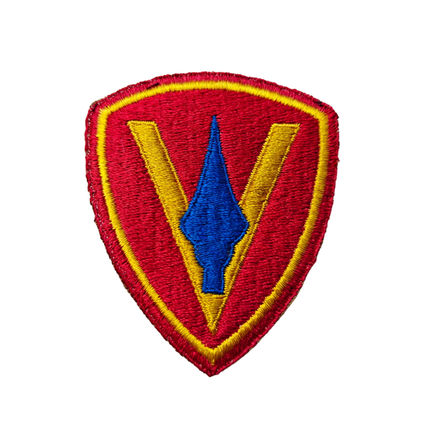 WWII US 5th Marine Division Patch