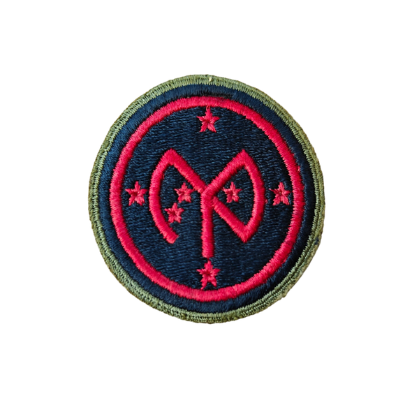 WWII US 27th Infantry Division Patch Greenback