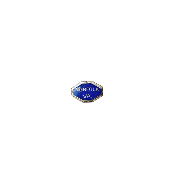 WWII US Norfolk Veterans Pin Small