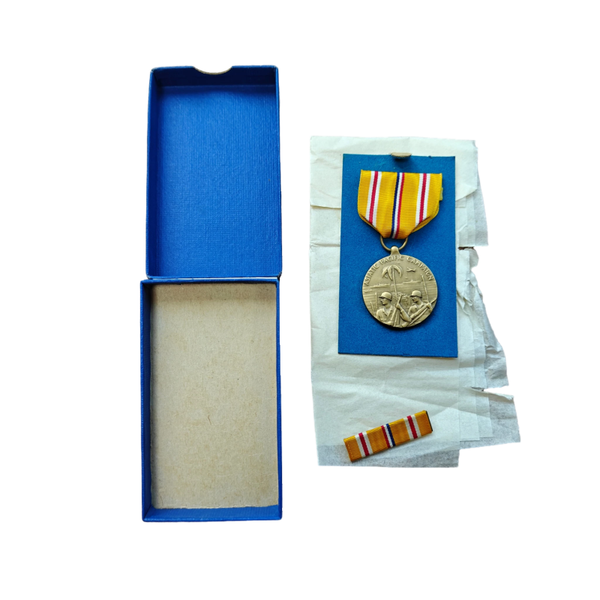 WWII US Asiatic/Pacific Campaign Medal In Box