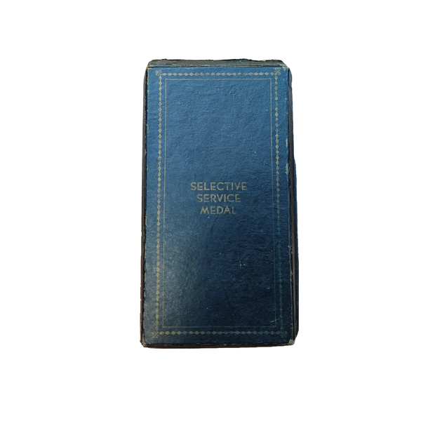 WWII US Selective Service Medal Box