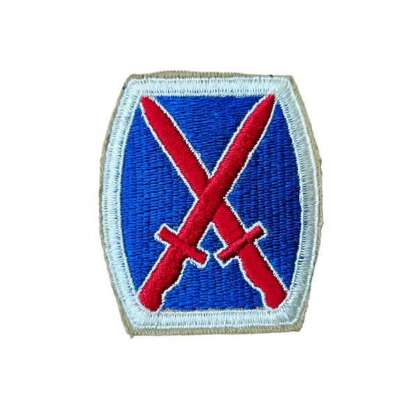 WWII US 10th Mountain Division Patch 1