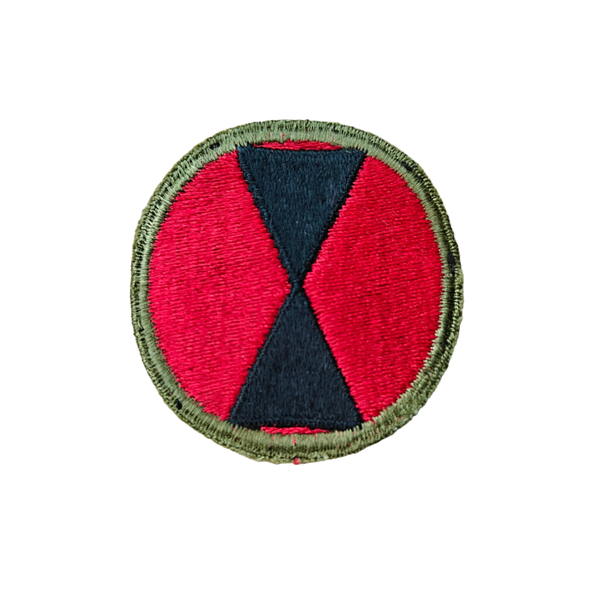 WWII US 7th Infantry Division Patch 1