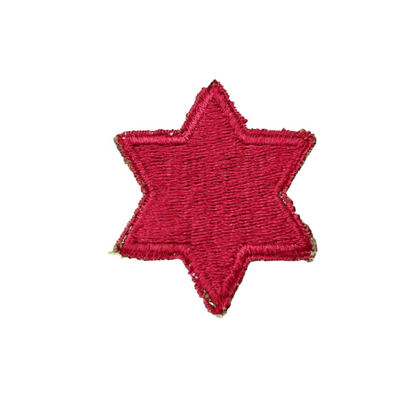 WWII US 6th Infantry Division Patch 1