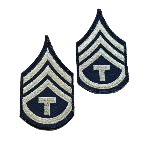 WWII US Technician 3rd Grade Rank Stripes 1