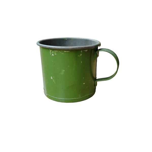 WWII US Ration Tin Cup