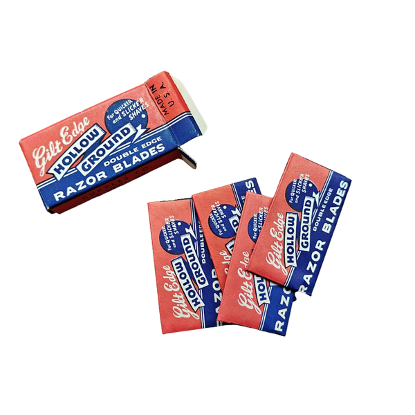 WWII US Razor Blades Hollow Ground