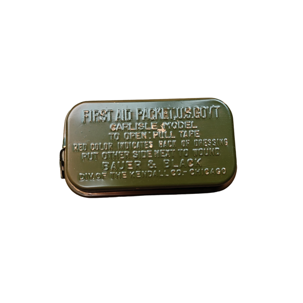 WWII US First Aid Tin