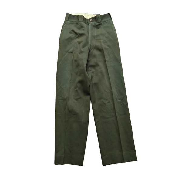 WWII US Wool Officers Trousers Named