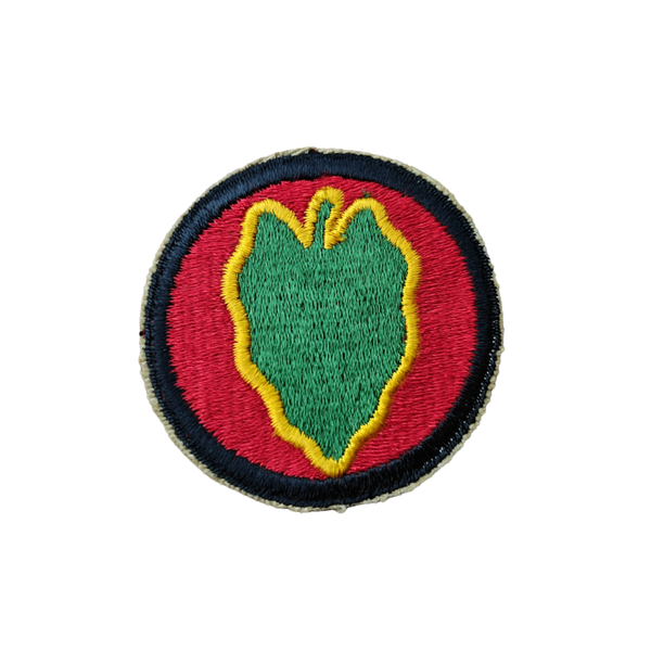 WWII US 24th Infantry Division Patch 1