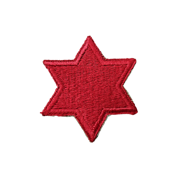 WWII US 6th Infantry Division Patch 1