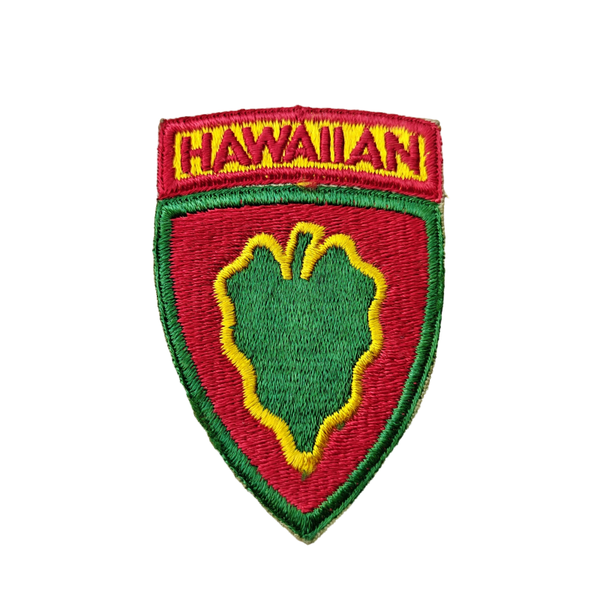 WWII US 24th Infantry Division Hawaiian Patch 1
