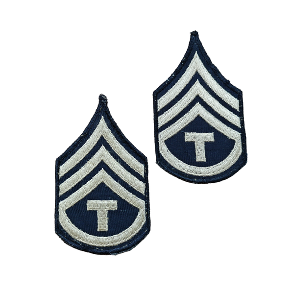 WWII US Technician 3rd Grade Rank Stripes 1