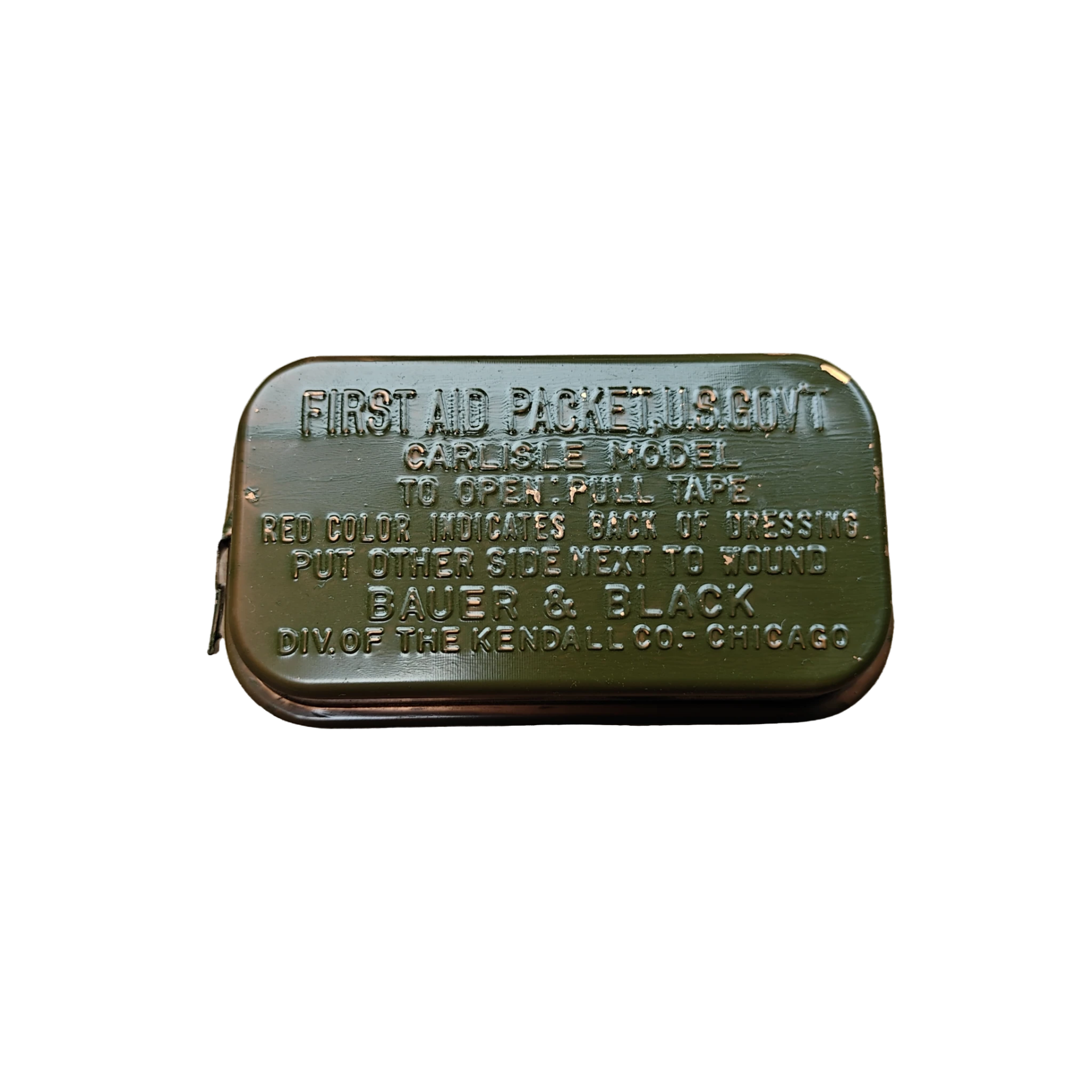 WWII US First Aid Tin