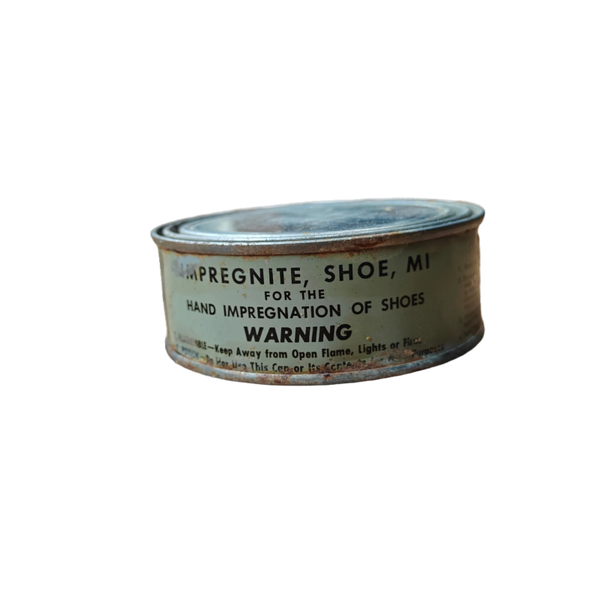 WWII US Shoe Impregnite Tin