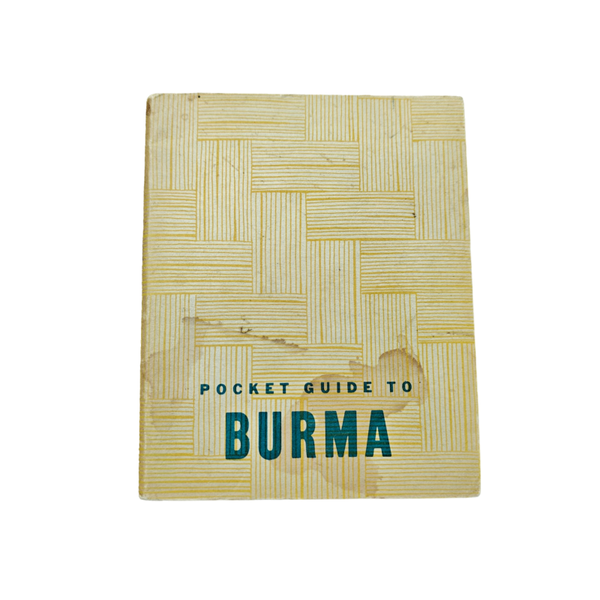 WWII US Booklet Guide To Burma