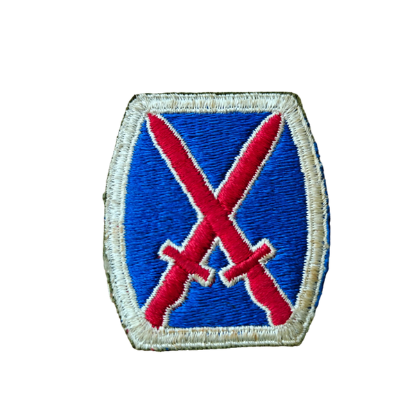 WWII US 10th Mountain Division Patch 1