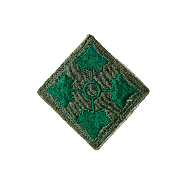 WWII US 4th Infantry Division Patch 1