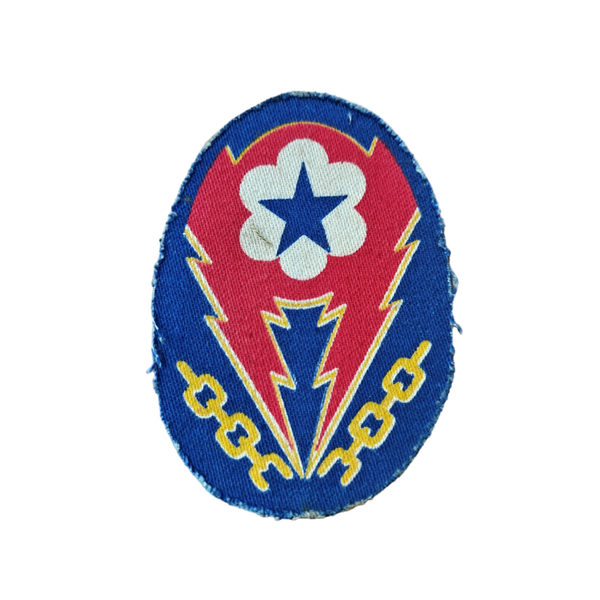 WWII US ETO Patch British Made
