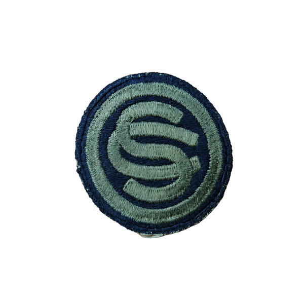 WWII US Officer Candidate School Patch Greenback