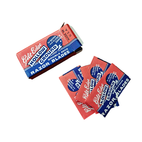WWII US Razor Blades Hollow Ground