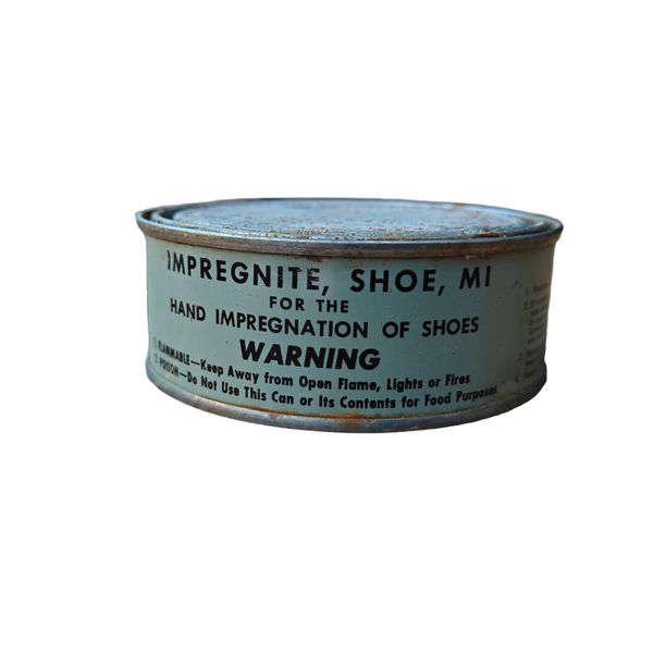 WWII US Shoe Impregnite Tin