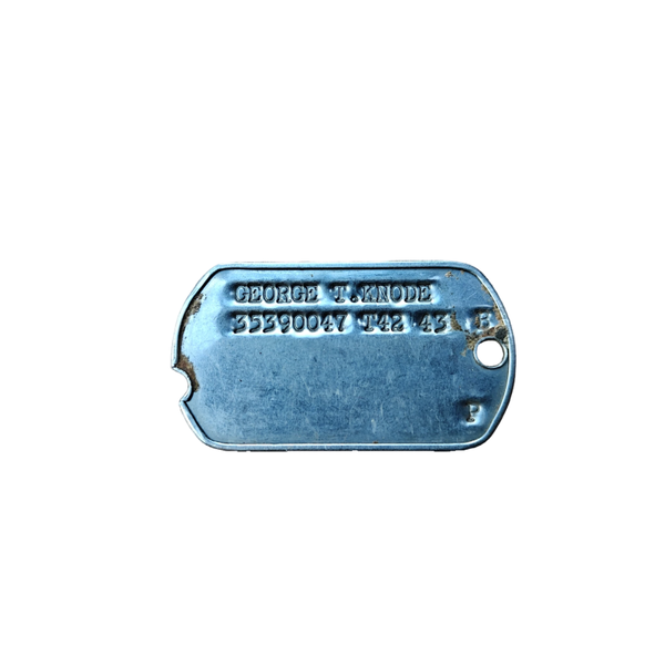 WWII US Dog Tag Knode