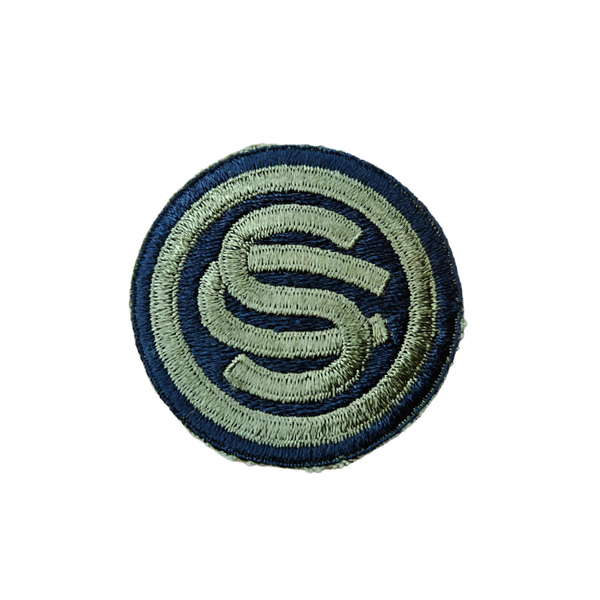 WWII US Officer Candidate School Patch Greenback