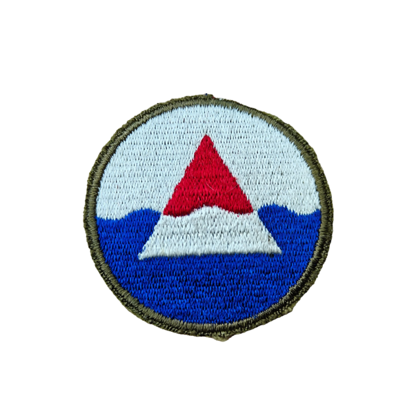 WWII US Iceland Department Command Patch Greenback