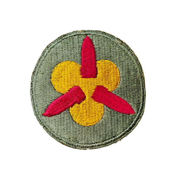 WWII US 3rd Coastal Artillery Patch Greenback