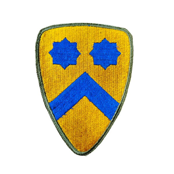 WWII US 2nd Cavalry Division Patch Greenback