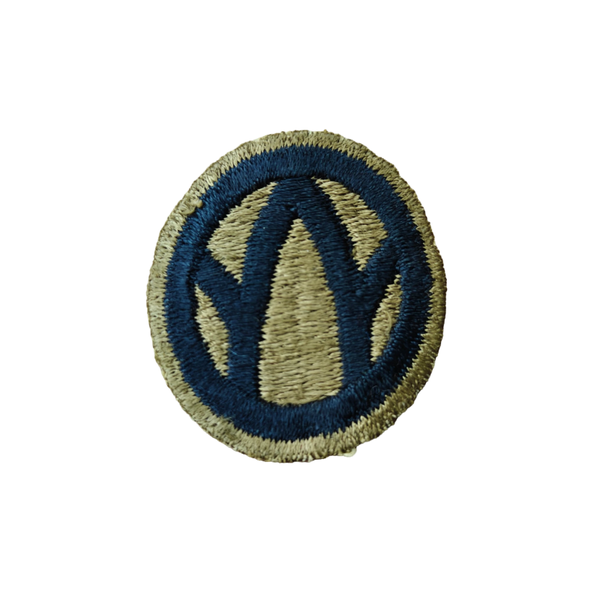 WWII US 89th Infantry Division Patch Greenback