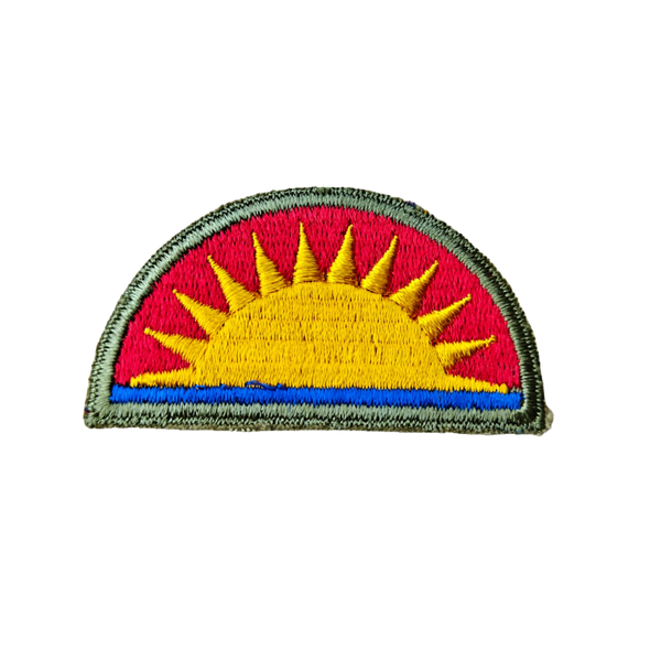 WWII US 41st Infantry Division Patch Greenback