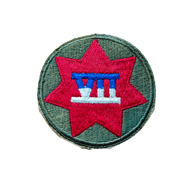 WWII US 7th Army Corps Patch