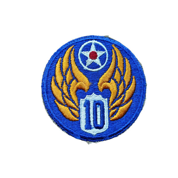 WWII USAAF 10th Air Force Patch