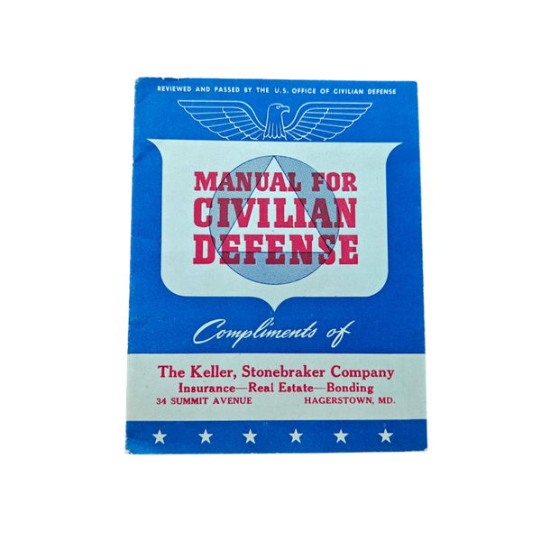 WWII US Booklet Civil Defense