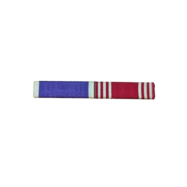 WWII US Ribbon Bar Purple Heart, Good Conduct Medal