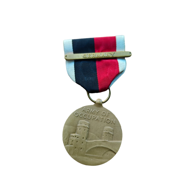 WWII US Occupation Medal With Germany Bar