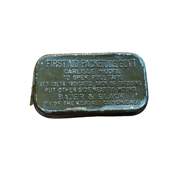 WWII US First Aid Tin