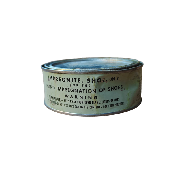 WWII US Shoe Impregnite Tin