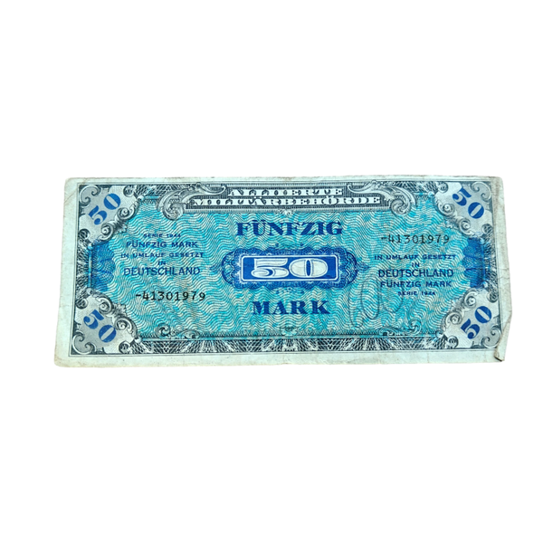 WWII US Allied Military Currency Banknote