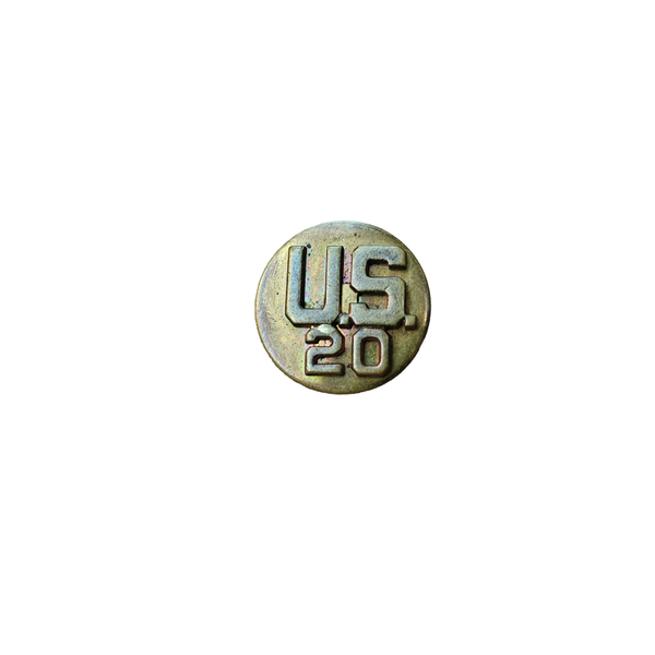 WWII US Collar Disc U.S. 20
