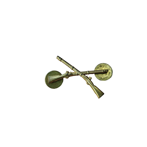 WWII US Collar Pin Infantry