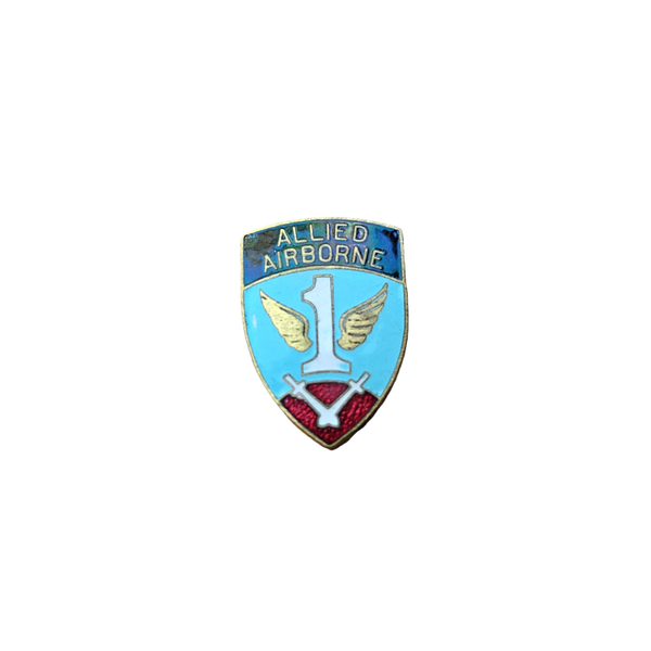 WWII US DUI Pin First Allied Airborne
