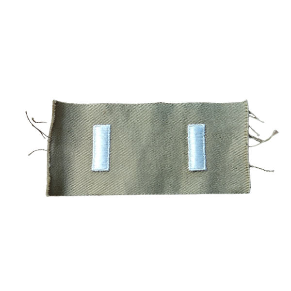 WWII US 1st Lieutenant Officers Patch Set