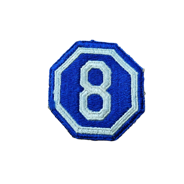 WWII US 8th Army Corps Patch 1