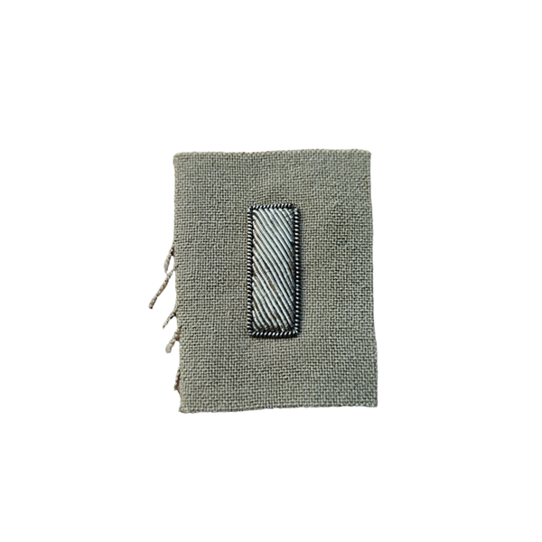 WWII US 1st Lieutenant Officers Patch Bullion